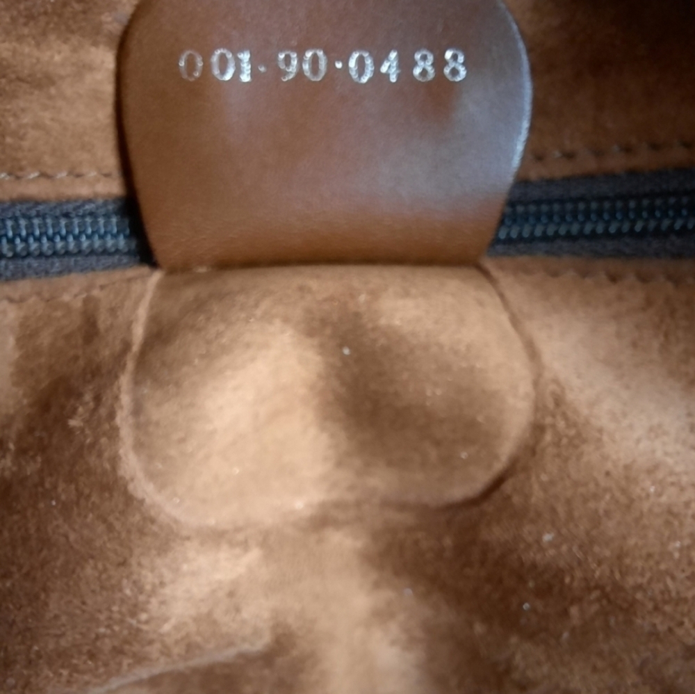 Large 80s GUCCI Leather Camera Bag Crossbody Vintage Double G 1980s GG Boho - Picture 12 of 16